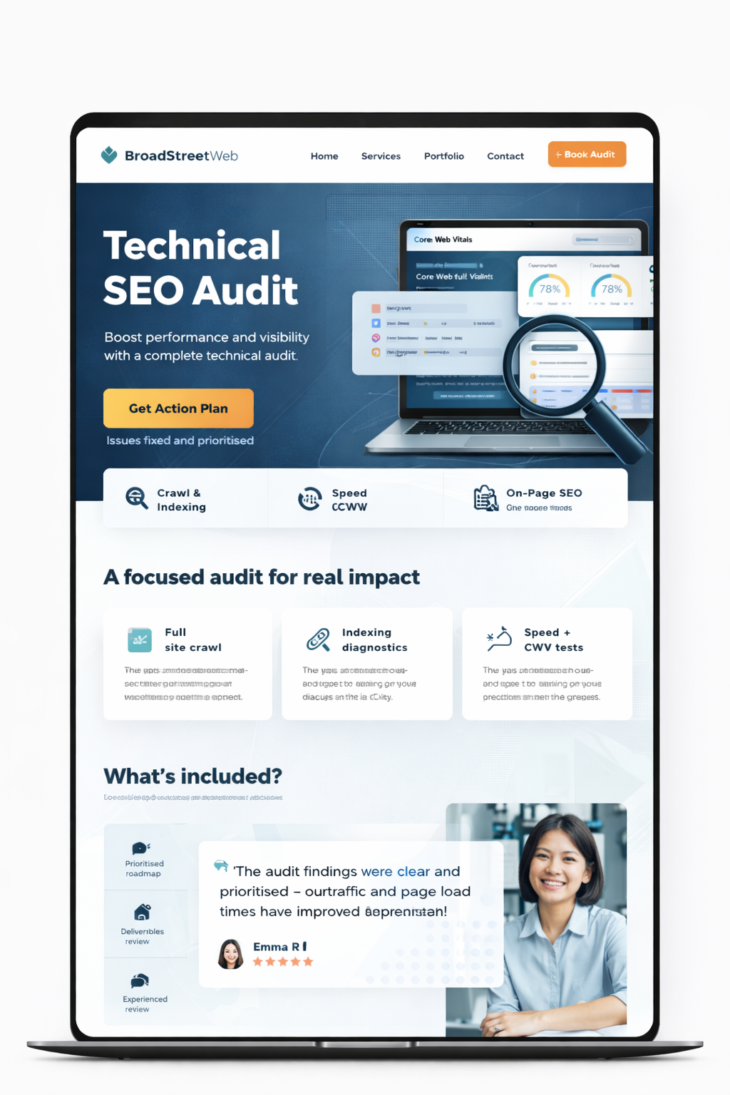 Technical SEO audit preview